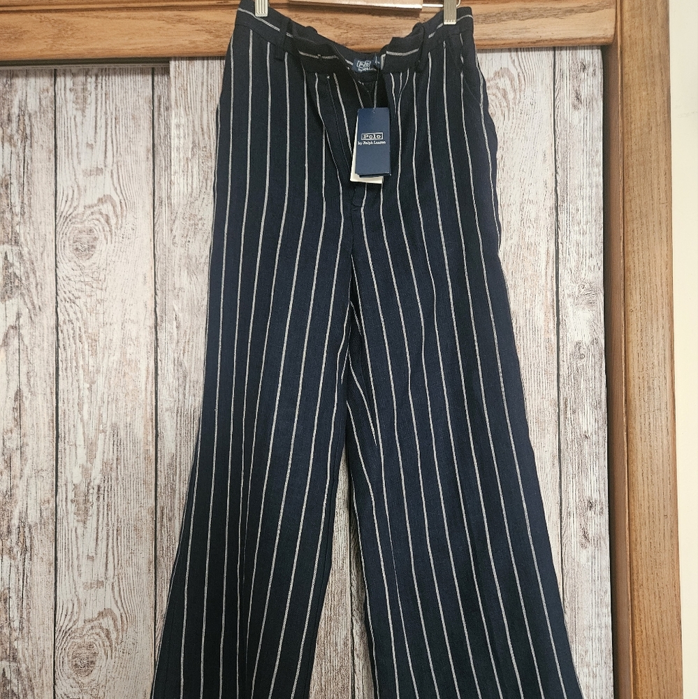 POLO RALPH LAUREN LINEN PANTS NWT
